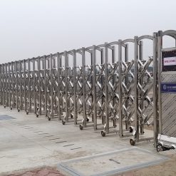 Cổng inox công trường, khu công nghiệp, công viên