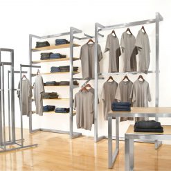 Giá kệ inox shop thời trang