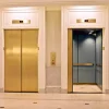 Ốp inox thang máy mạ vàng